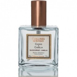 Parfum d'intérieur en spray - Cassis & Camélia - Collines de Provence - 100ml