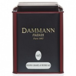 Boîte Métal Dammann Frères - Oolong caramel au beurre salé - 100g