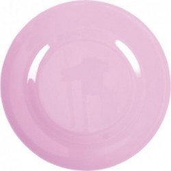 Assiette plate Mélamine - Rice - Dark pink - 25 cm