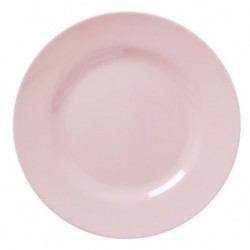Assiette plate Mélamine - Rice - Soft Pink - 25 cm