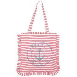 Canvas Tote bag - Greengate - Ditte pink