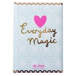Carnet A5 couverture rigide - Rice - Everyday magic