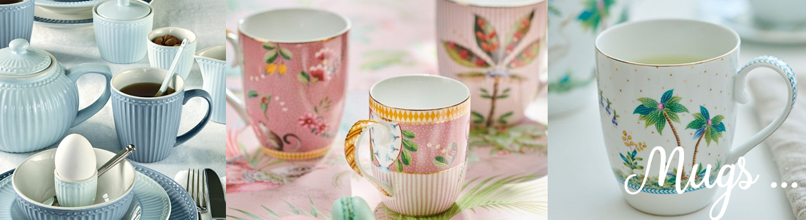 Trouver des mugs originaux en porcelaine ou mélamine style nordique