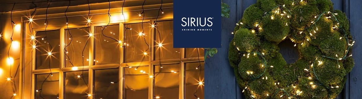 Acheter des guirlandes lumineuses Sirius pour décorer votre Noël